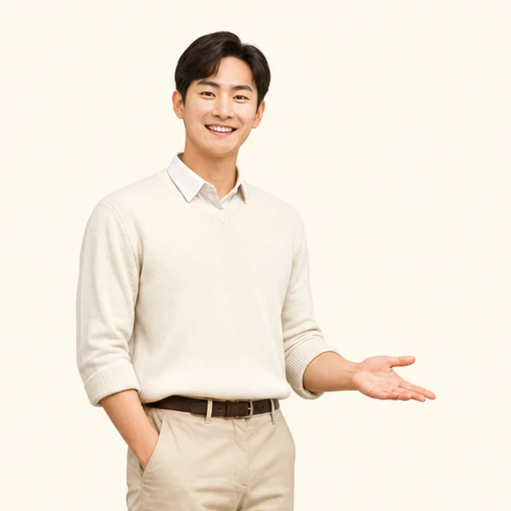 저신용 장기렌트카 추천 상담 신청을 안내하는 담당자